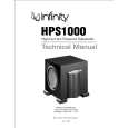 INFINITY HPS1000 Service Manual