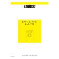 ZANUSSI FLS483 Owners Manual
