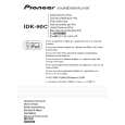 PIONEER IDK-90C/XCN/WL5 Owners Manual