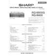 SHARP RG9400 Manual de Servicio