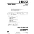 SONY DES52CK Instrukcja Serwisowa
