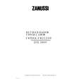 ZANUSSI ZFK20/8P Owners Manual
