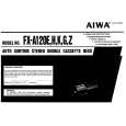 AIWA FX-A120E Instrukcja Obsługi