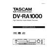 TEAC DV-RA1000 Manual de Usuario