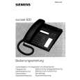 SIEMENS EUROSET 830 Owners Manual