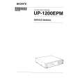 SONY UP-1200EPM Service Manual