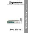 ROADSTAR DVD-2053S Manual de Servicio