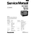PANASONIC TC1631 Service Manual