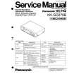 PANASONIC NVSD270EG Service Manual