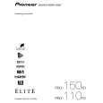 PIONEER PRO-110FD/KUCXC Manual de Usuario
