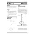 PIONEER CP-ST3 Manual de Usuario
