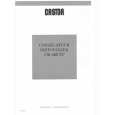 CASTOR CM1025TF Owners Manual