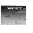 YAMAHA RX-830 Owners Manual