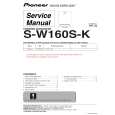 PIONEER S-W160S-K/MYSXCN5 Instrukcja Serwisowa