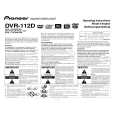 PIONEER DVR-112D/KBXW/5 Instrukcja Obsługi