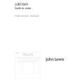 JOHN LEWIS JLBIOS601 Owners Manual
