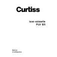CURTISS PLV125 Instrukcja Obsługi