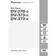 PIONEER DV-373-K/RPWXCN Owners Manual