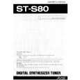 TOSHIBA ST-S80 Owners Manual