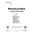 WHIRLPOOL KHM7TOB5 Parts Catalog