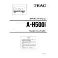 TEAC AH500I Service Manual