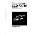 SONY CCD-FX710 Owners Manual
