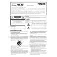 FOSTEX PH-50 Owners Manual
