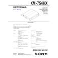 SONY XM754HX Service Manual SONY XM754HX Service Manual