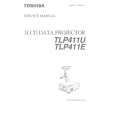 TOSHIBA TLP411E Manual de Servicio