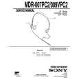 SONY MDR009VPC2 Manual de Servicio