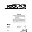 YAMAHA MX50 Manual de Servicio