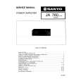 SANYO JA760 Service Manual