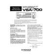 PIONEER VSA-700 Owners Manual