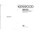KENWOOD DPX-510 Manual de Usuario