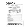 DENON CDR-1000 Service Manual