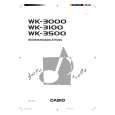 CASIO WK-3100 Owners Manual