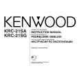 KENWOOD KRC-21SG Owners Manual