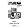 TRICITY BENDIX SGD55W Owners Manual