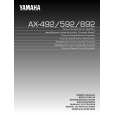 YAMAHA AX-492 Manual de Usuario