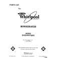WHIRLPOOL ED22DWXTW02 Parts Catalog