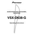 PIONEER VSX-D638-G/HLXJI Owners Manual