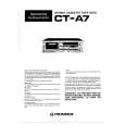 PIONEER CT-A7 Owners Manual