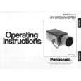 PANASONIC WVBP550 Instrukcja Obsługi