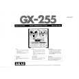 AKAI GX-255 Owners Manual