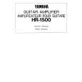YAMAHA HR-1500 Owners Manual