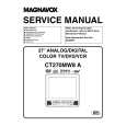 MAGNAVOX CT270MW8A Service Manual