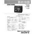 SONY X0D1CD Service Manual