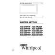 WHIRLPOOL AGB 372/WP Installation Manual