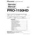 PIONEER PRO-1150HD/KUCXC Manual de Servicio