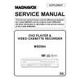 MAGNAVOX MSD804 Service Manual